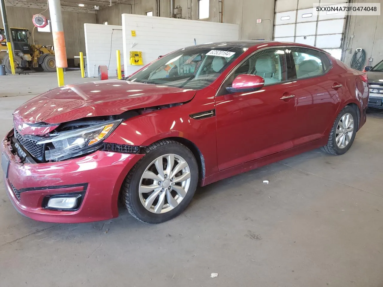 2015 Kia Optima Ex VIN: 5XXGN4A73FG474048 Lot: 62520194