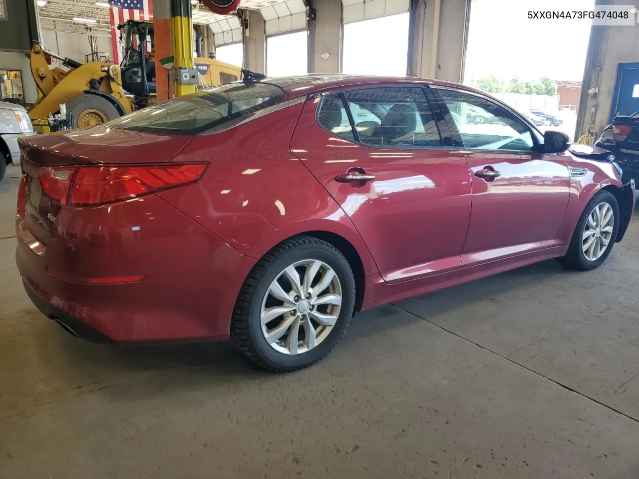 2015 Kia Optima Ex VIN: 5XXGN4A73FG474048 Lot: 62520194