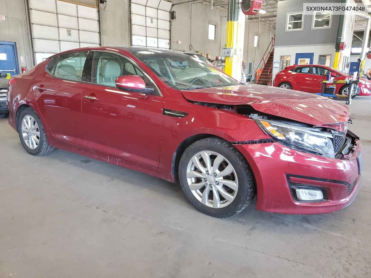 2015 Kia Optima Ex VIN: 5XXGN4A73FG474048 Lot: 62520194