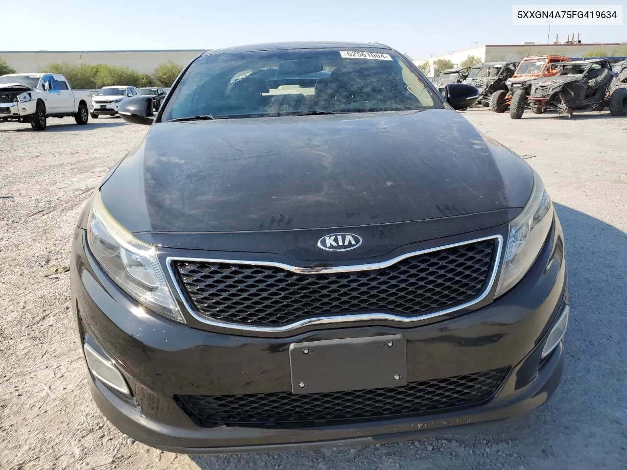 2015 Kia Optima Ex VIN: 5XXGN4A75FG419634 Lot: 62561004