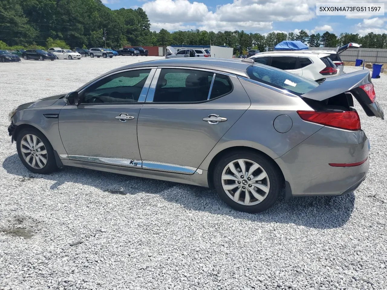 2015 Kia Optima Ex VIN: 5XXGN4A73FG511597 Lot: 62613464