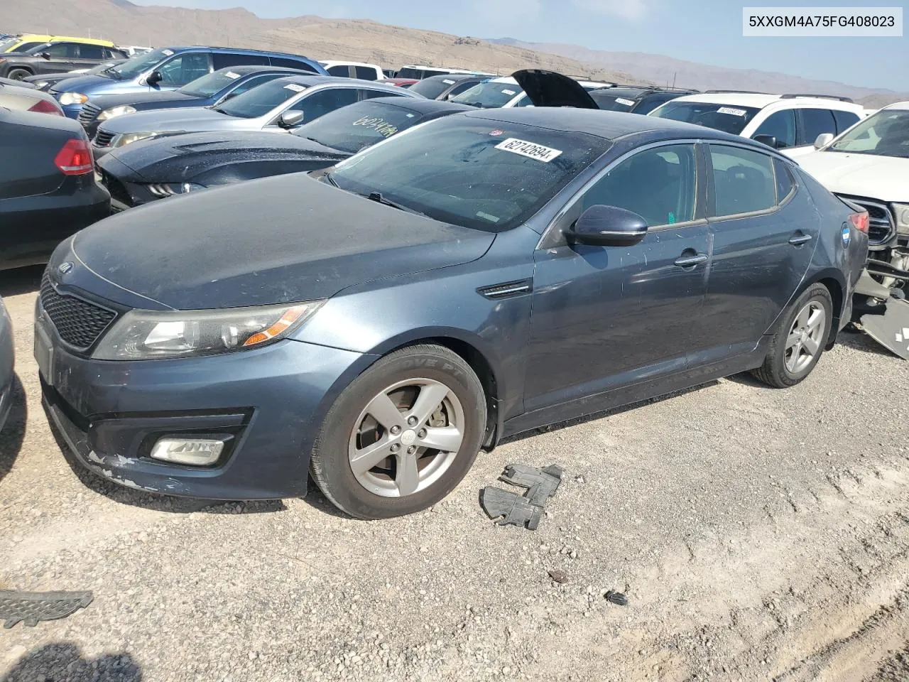 5XXGM4A75FG408023 2015 Kia Optima Lx