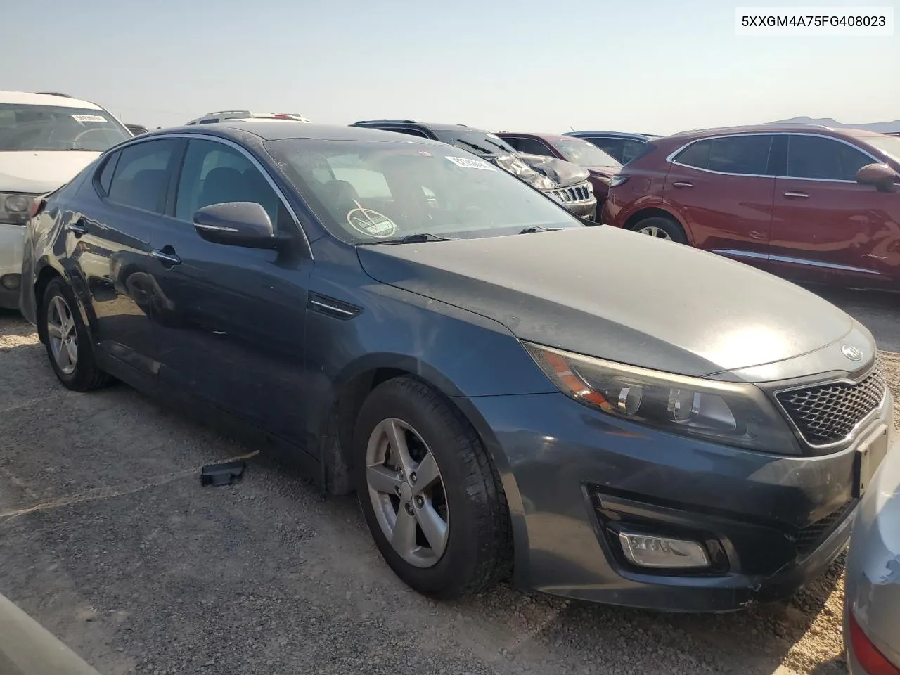 2015 Kia Optima Lx VIN: 5XXGM4A75FG408023 Lot: 62742694