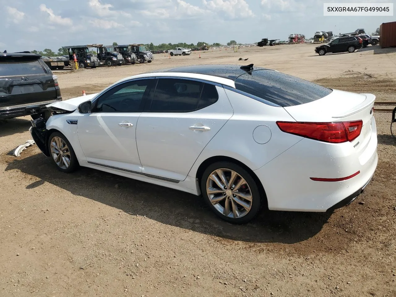 2015 Kia Optima Sx VIN: 5XXGR4A67FG499045 Lot: 62742794