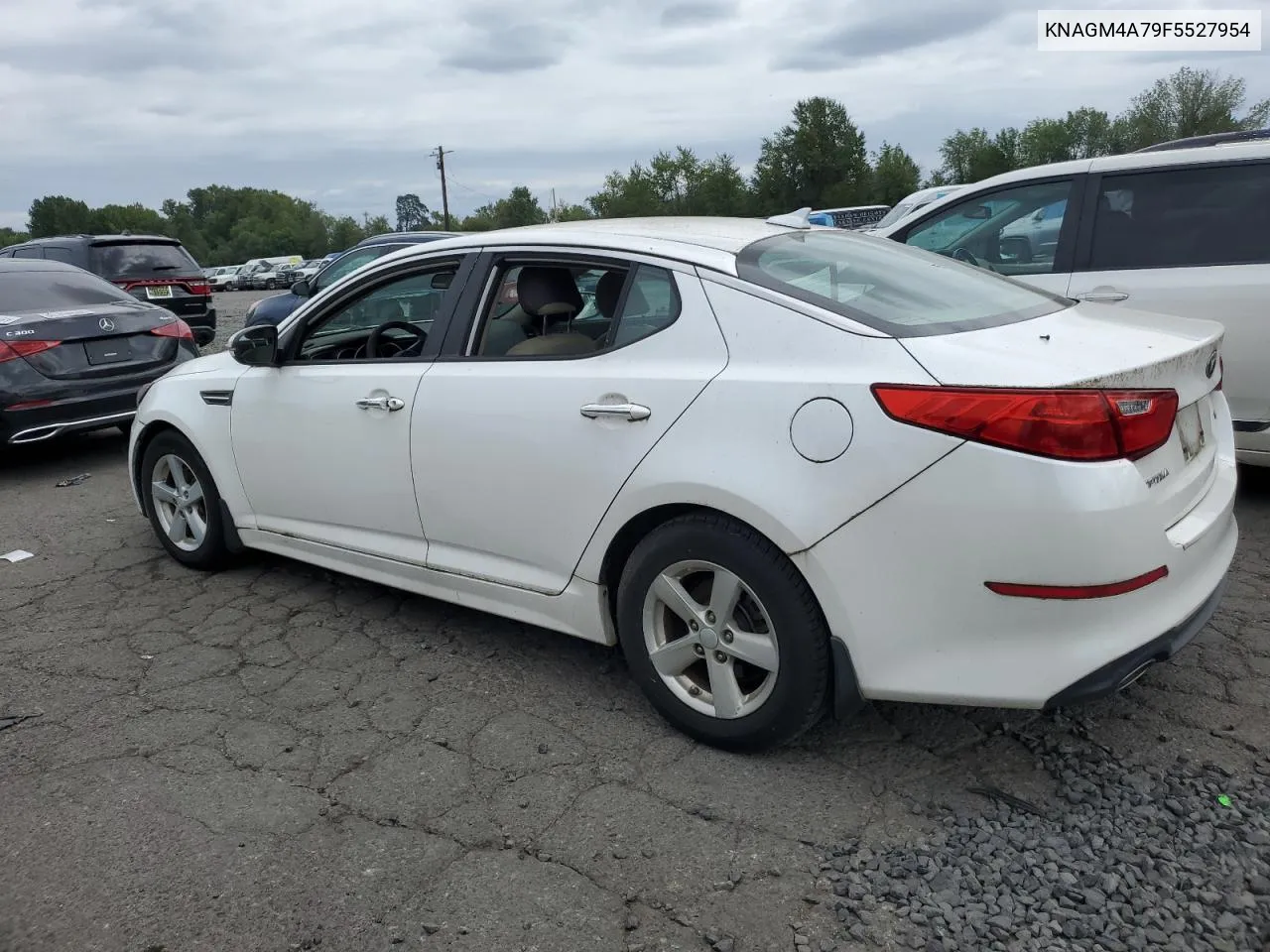 KNAGM4A79F5527954 2015 Kia Optima Lx