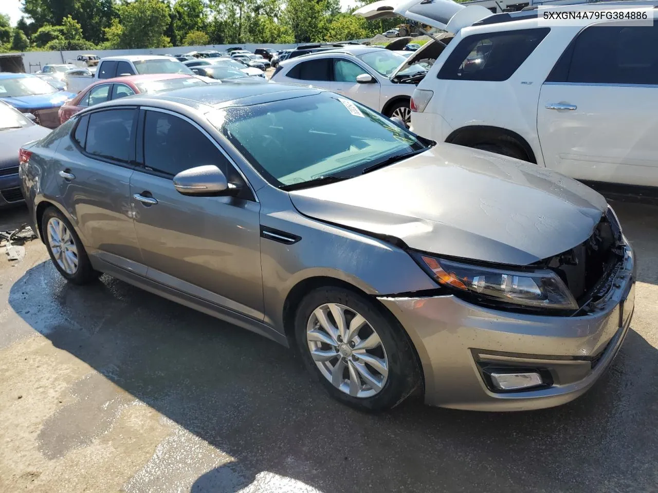 2015 Kia Optima Ex VIN: 5XXGN4A79FG384886 Lot: 63035474