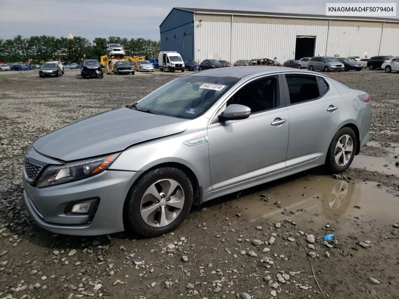 2015 Kia Optima Hybrid VIN: KNAGM4AD4F5079404 Lot: 63277374