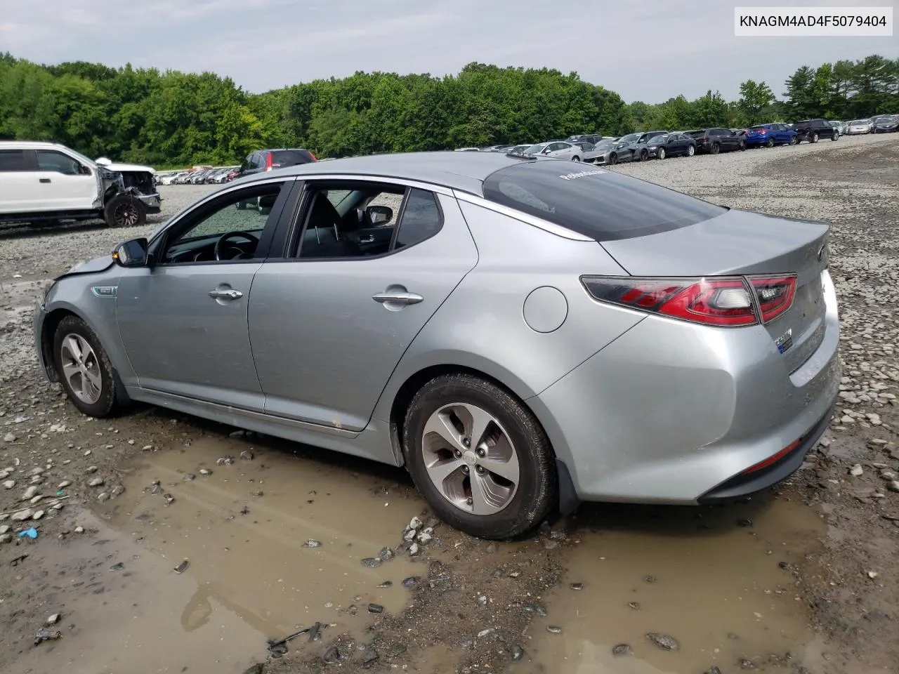 2015 Kia Optima Hybrid VIN: KNAGM4AD4F5079404 Lot: 63277374