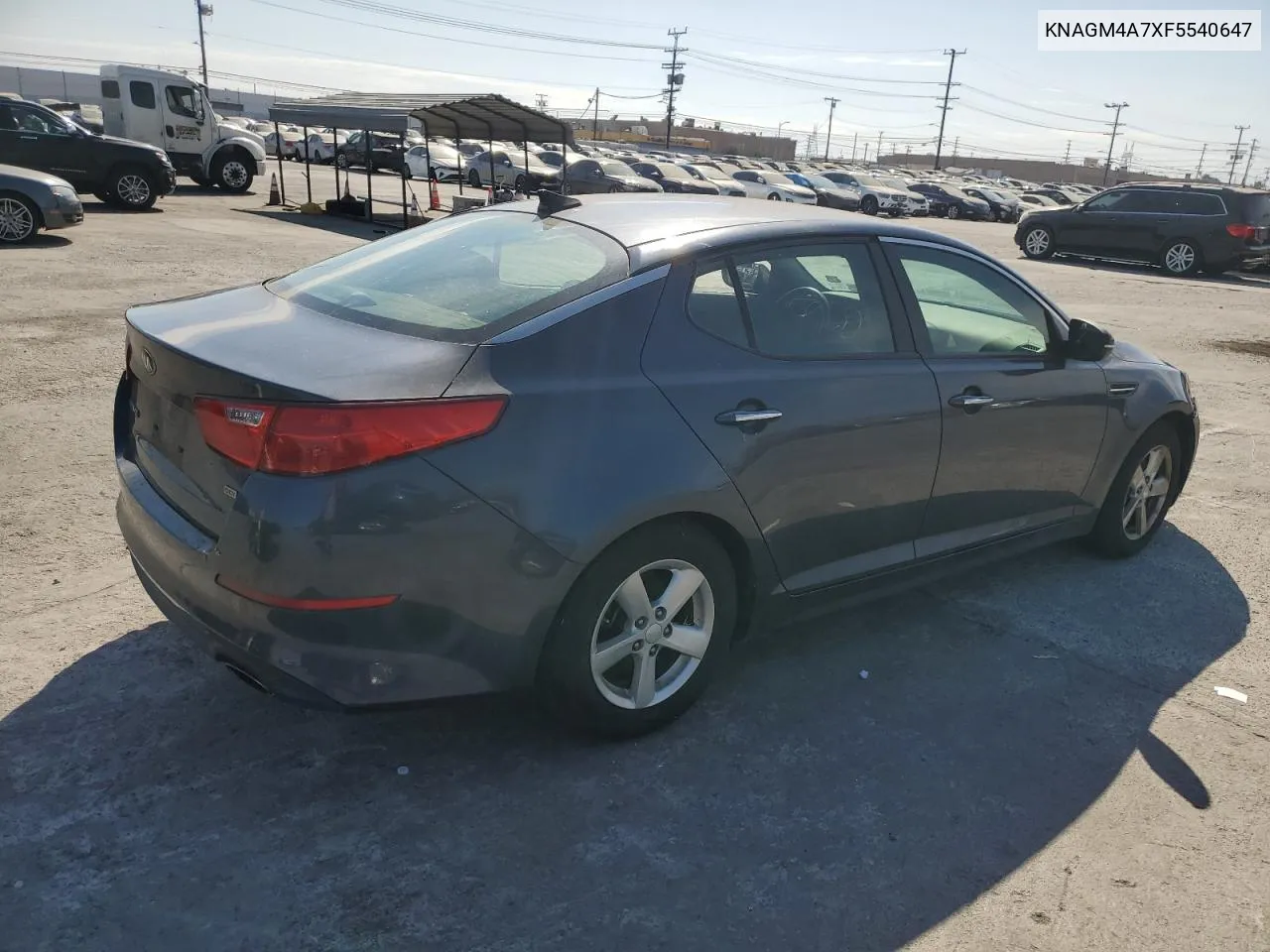 KNAGM4A7XF5540647 2015 Kia Optima Lx