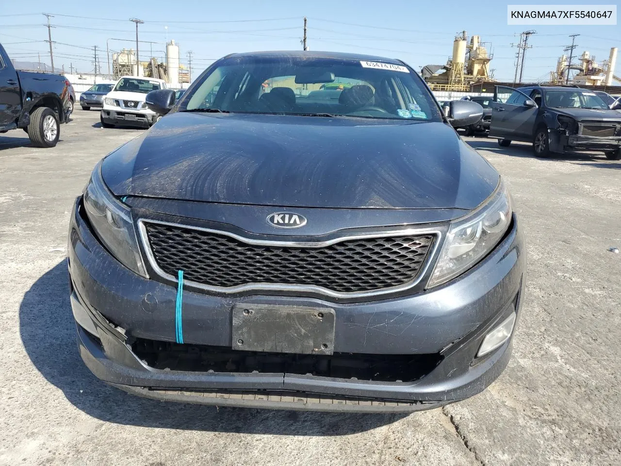 2015 Kia Optima Lx VIN: KNAGM4A7XF5540647 Lot: 63474704