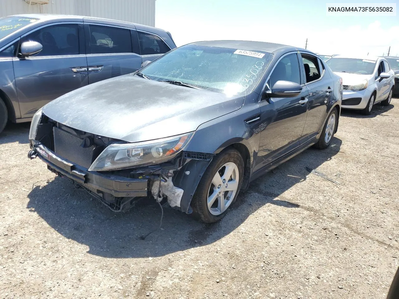 2015 Kia Optima Lx VIN: KNAGM4A73F5635082 Lot: 63525994