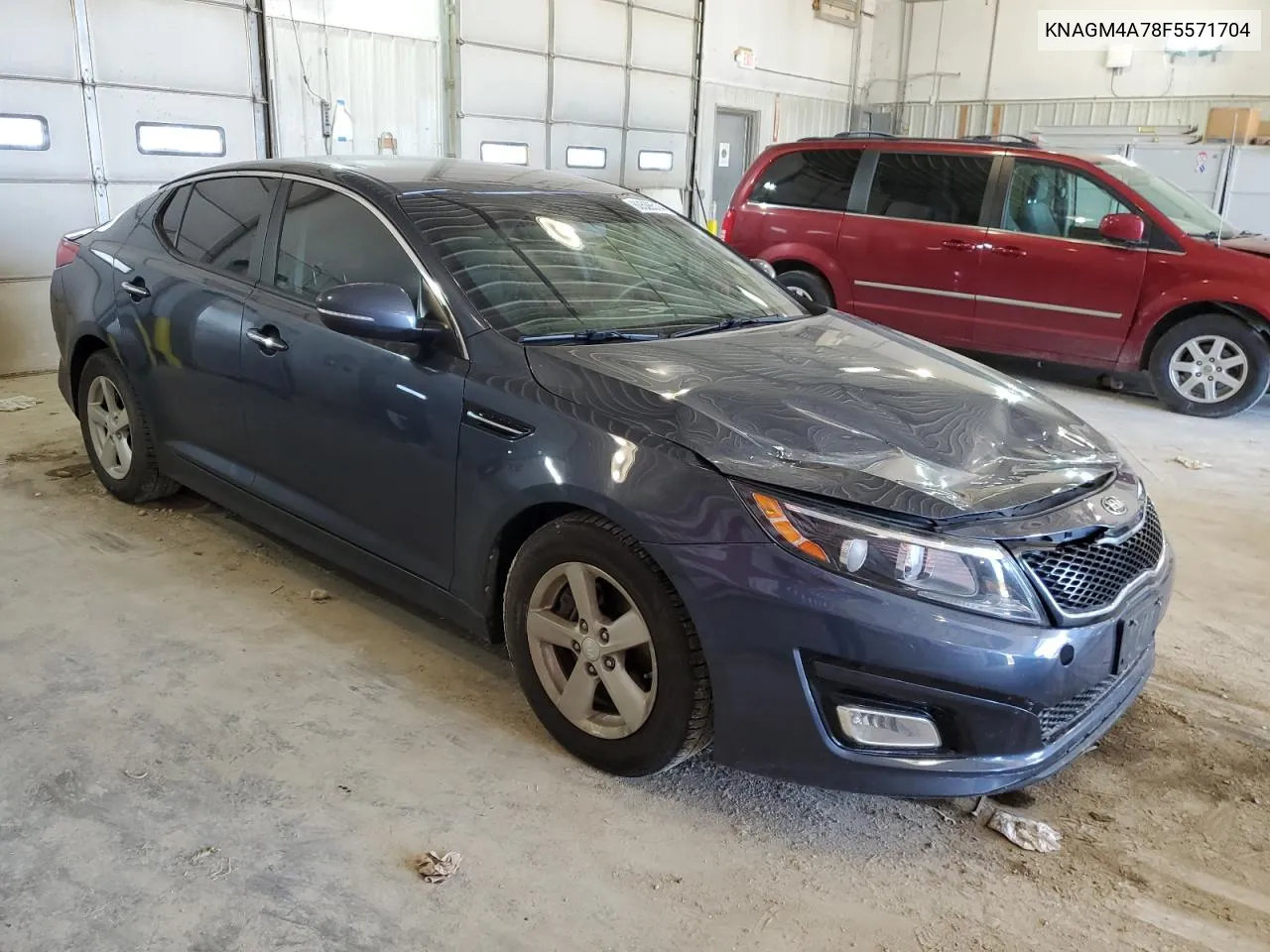 KNAGM4A78F5571704 2015 Kia Optima Lx