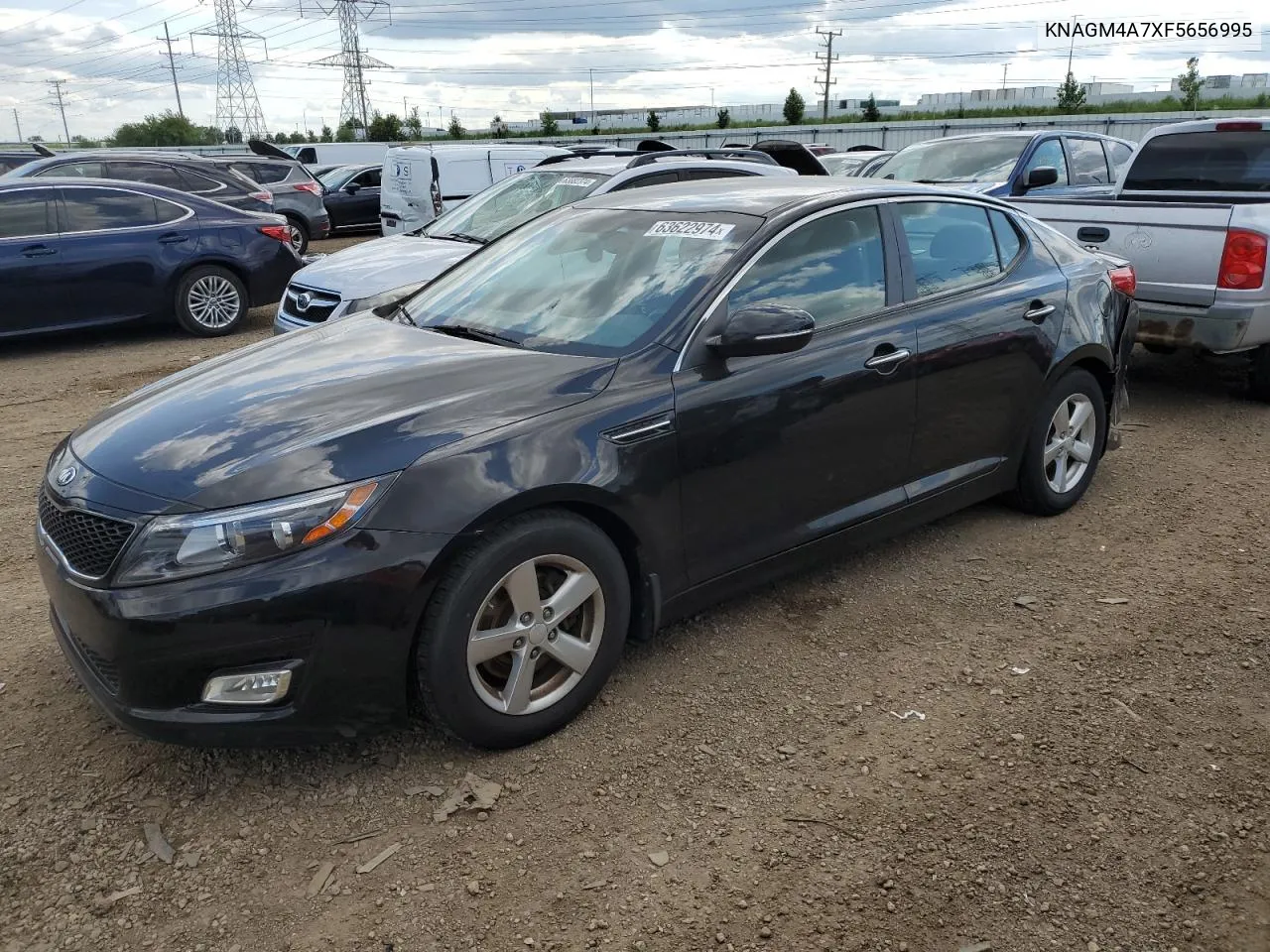 2015 Kia Optima Lx VIN: KNAGM4A7XF5656995 Lot: 63622974