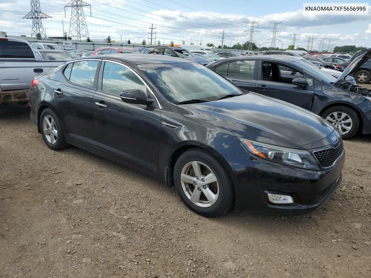 2015 Kia Optima Lx VIN: KNAGM4A7XF5656995 Lot: 63622974