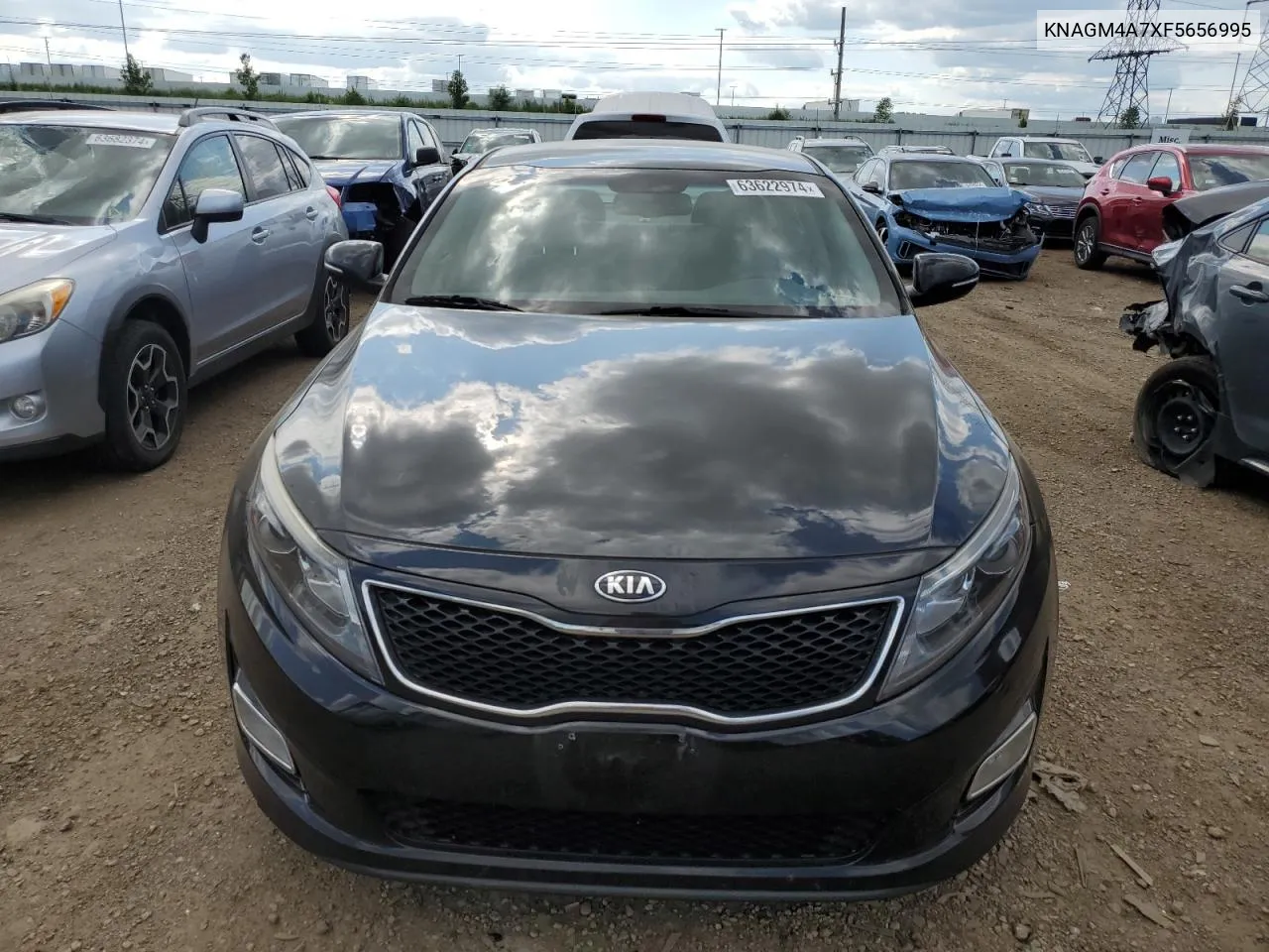 2015 Kia Optima Lx VIN: KNAGM4A7XF5656995 Lot: 63622974