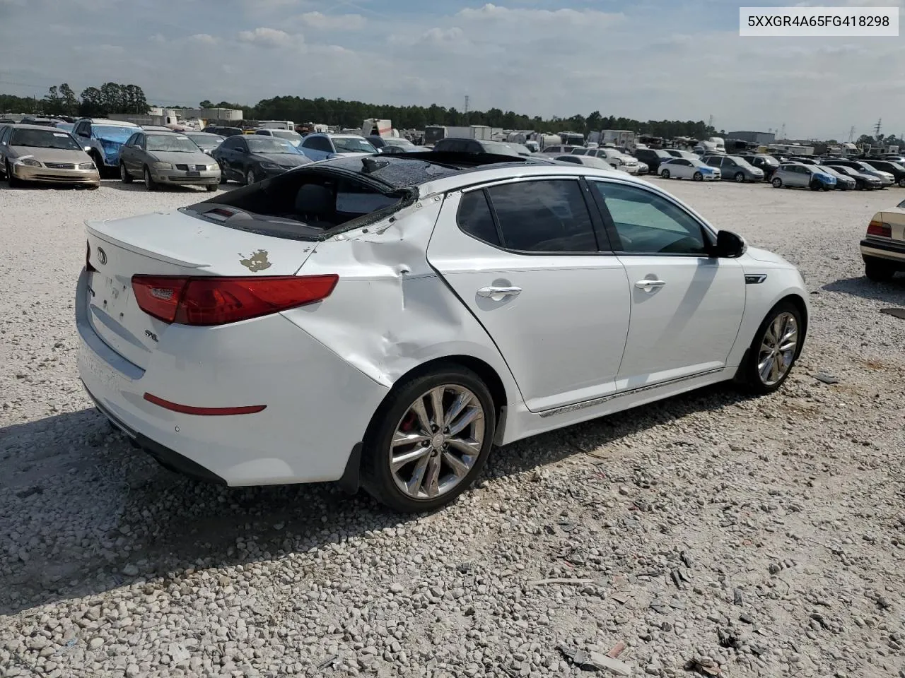 2015 Kia Optima Sx VIN: 5XXGR4A65FG418298 Lot: 63804524