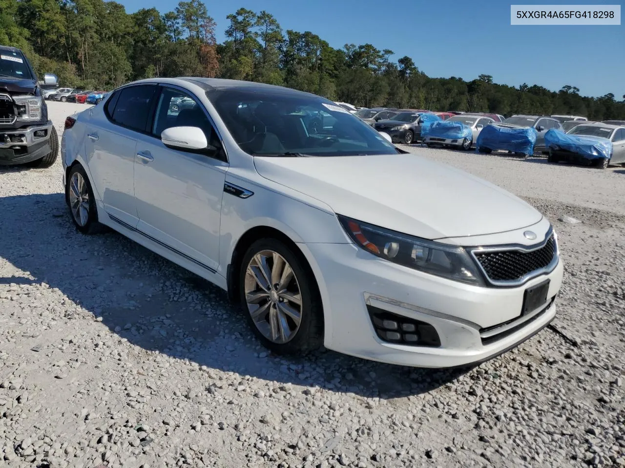 2015 Kia Optima Sx VIN: 5XXGR4A65FG418298 Lot: 63804524