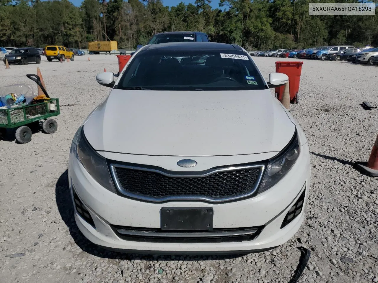 2015 Kia Optima Sx VIN: 5XXGR4A65FG418298 Lot: 63804524