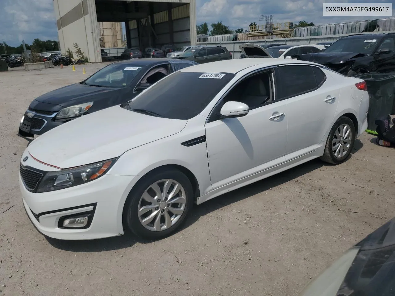 2015 Kia Optima Lx VIN: 5XXGM4A75FG499617 Lot: 63812004