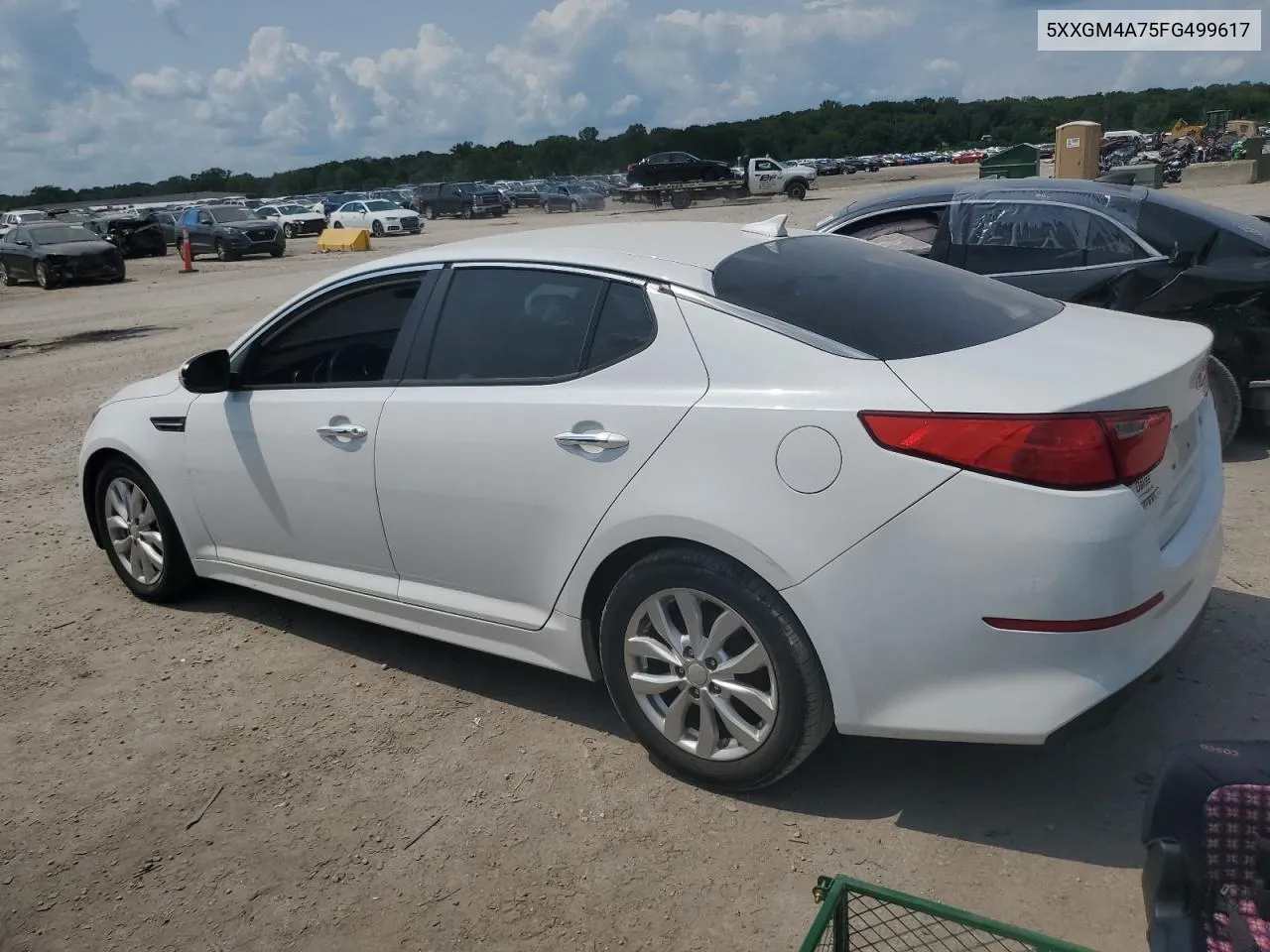 2015 Kia Optima Lx VIN: 5XXGM4A75FG499617 Lot: 63812004