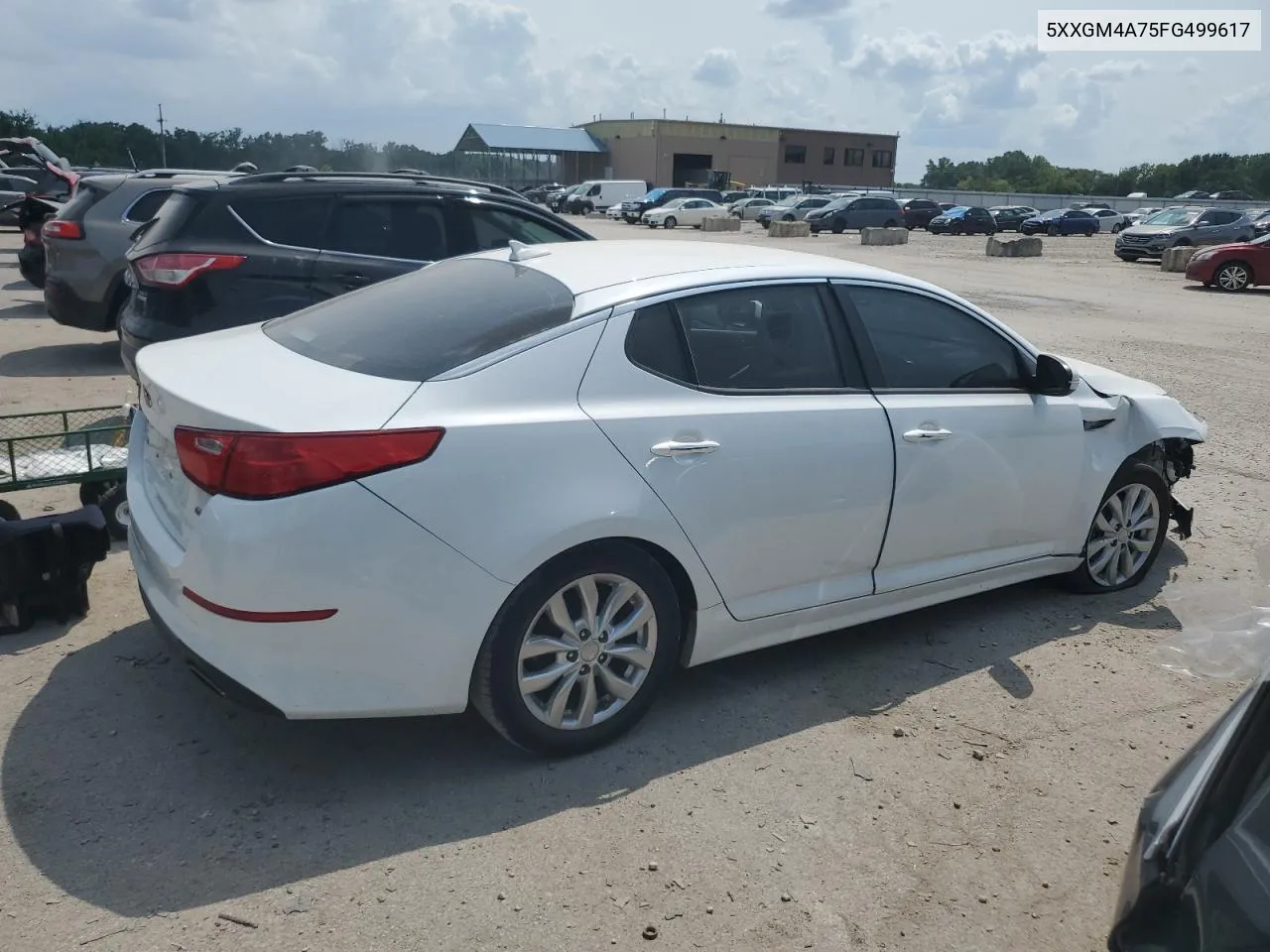 2015 Kia Optima Lx VIN: 5XXGM4A75FG499617 Lot: 63812004