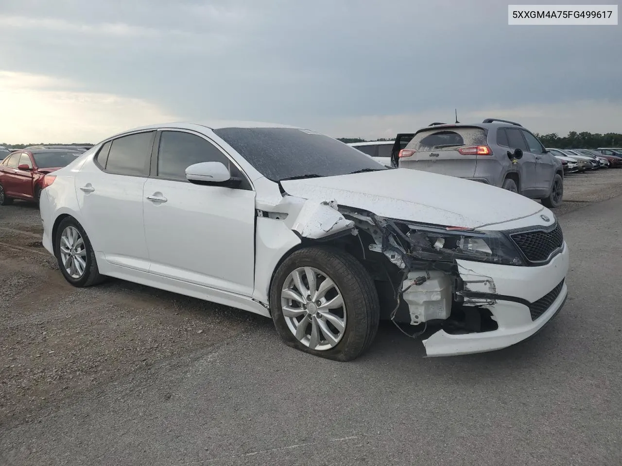 5XXGM4A75FG499617 2015 Kia Optima Lx