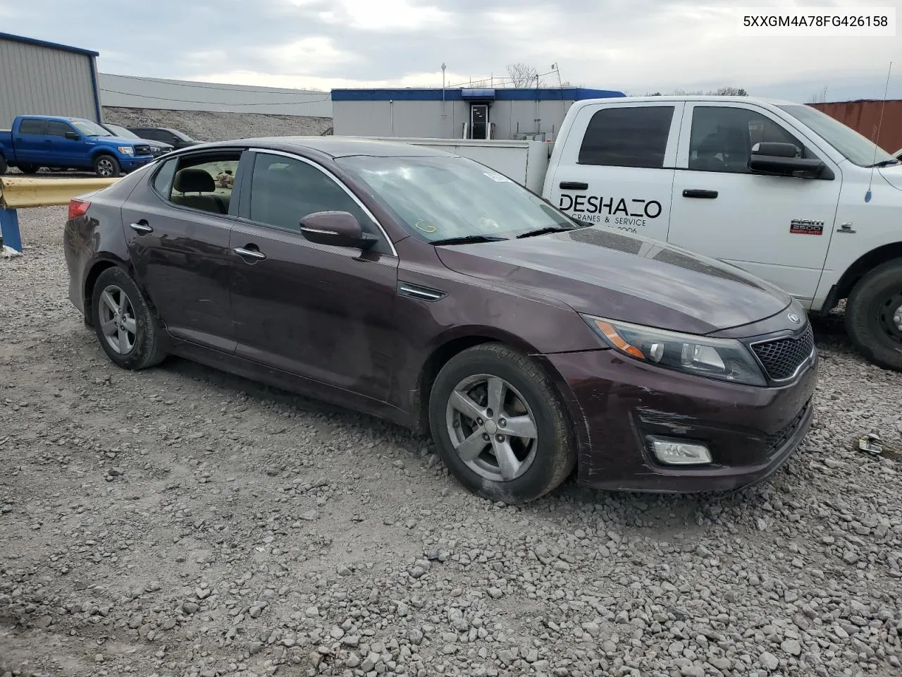 2015 Kia Optima Lx VIN: 5XXGM4A78FG426158 Lot: 64103624