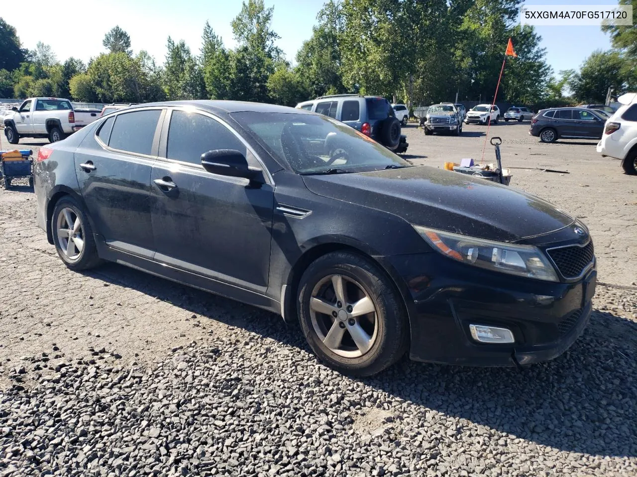 5XXGM4A70FG517120 2015 Kia Optima Lx