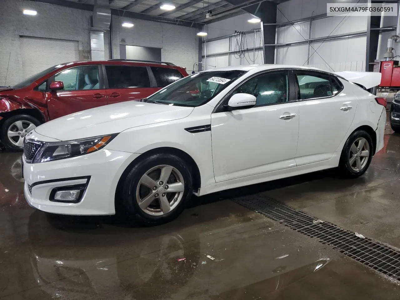 5XXGM4A79FG360591 2015 Kia Optima Lx