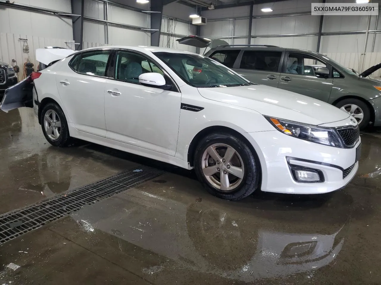 5XXGM4A79FG360591 2015 Kia Optima Lx