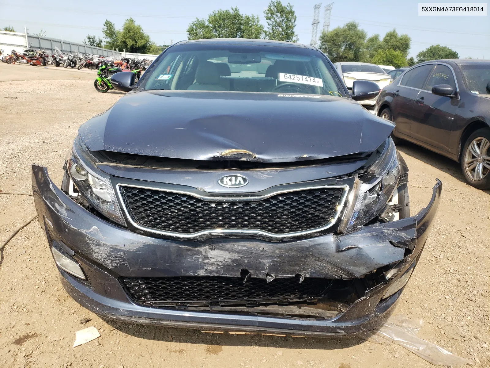 5XXGN4A73FG418014 2015 Kia Optima Ex