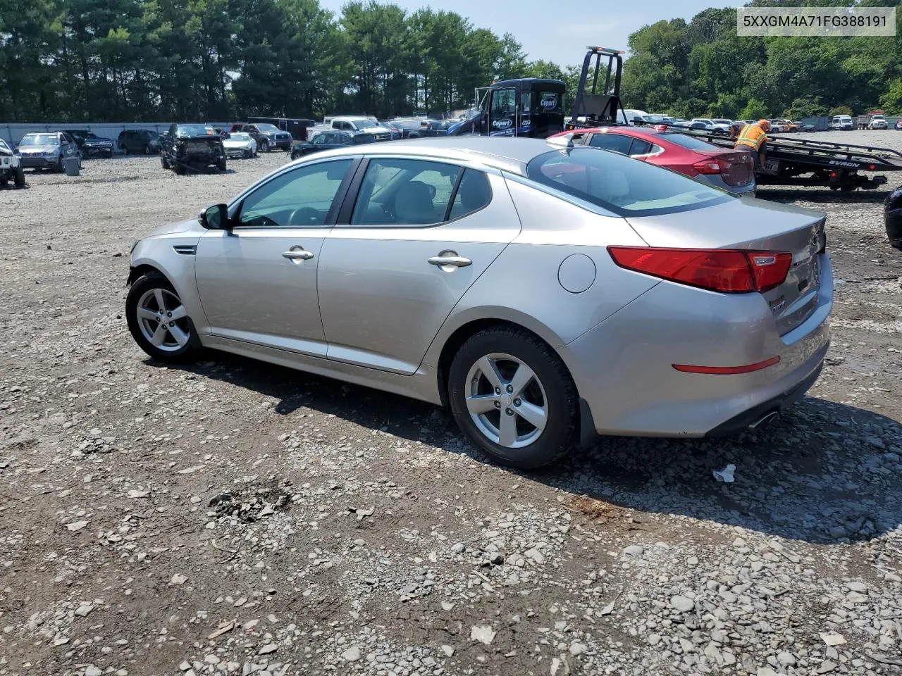 5XXGM4A71FG388191 2015 Kia Optima Lx