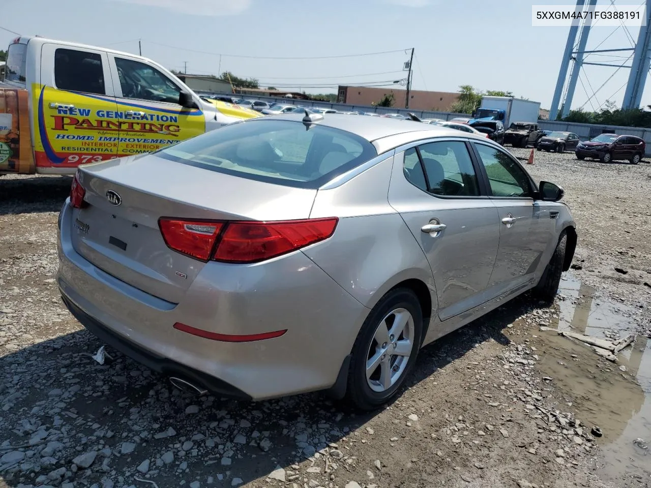 5XXGM4A71FG388191 2015 Kia Optima Lx