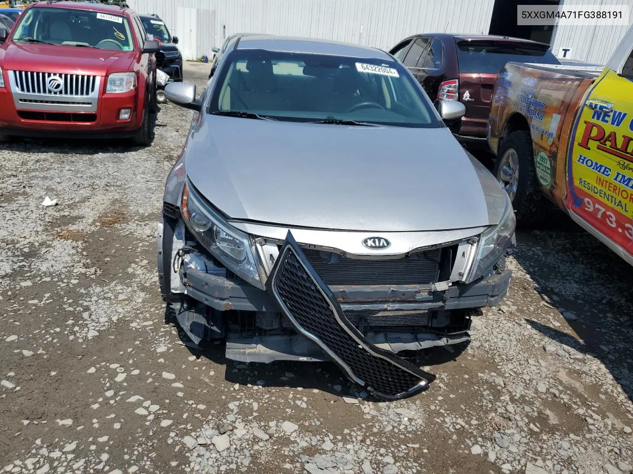 5XXGM4A71FG388191 2015 Kia Optima Lx