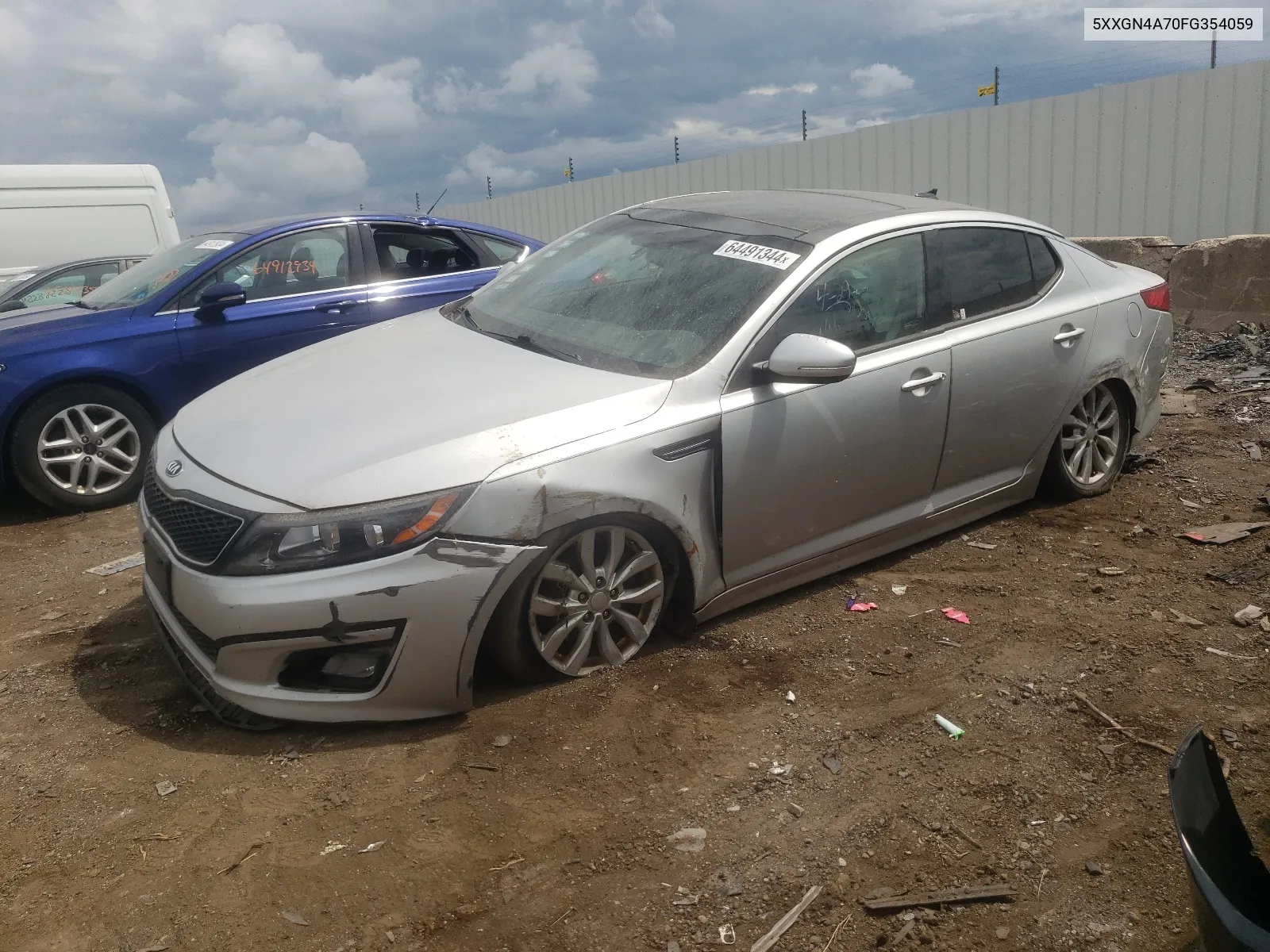 5XXGN4A70FG354059 2015 Kia Optima Ex