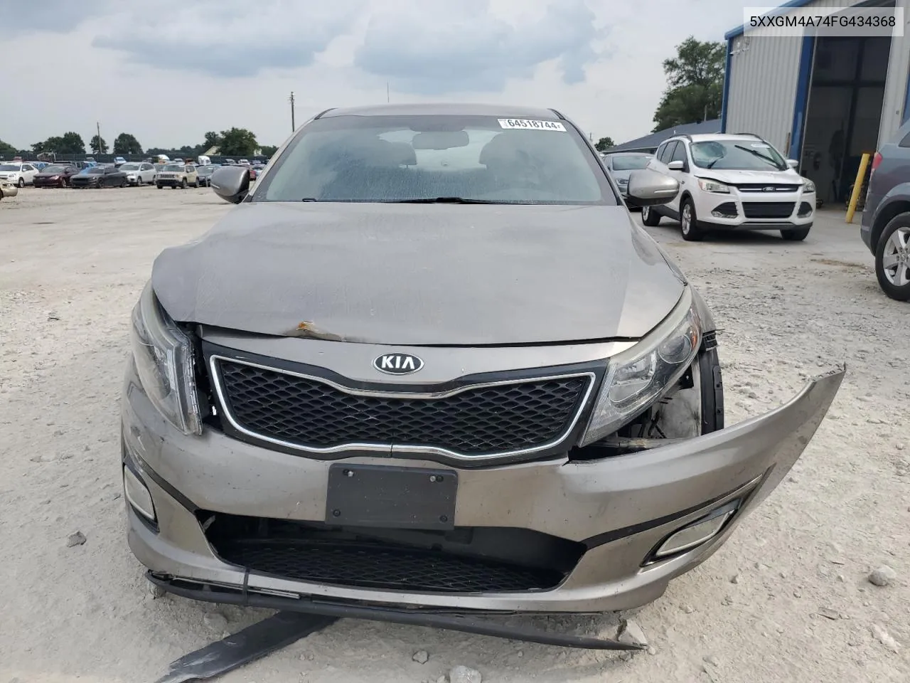 2015 Kia Optima Lx VIN: 5XXGM4A74FG434368 Lot: 64518744