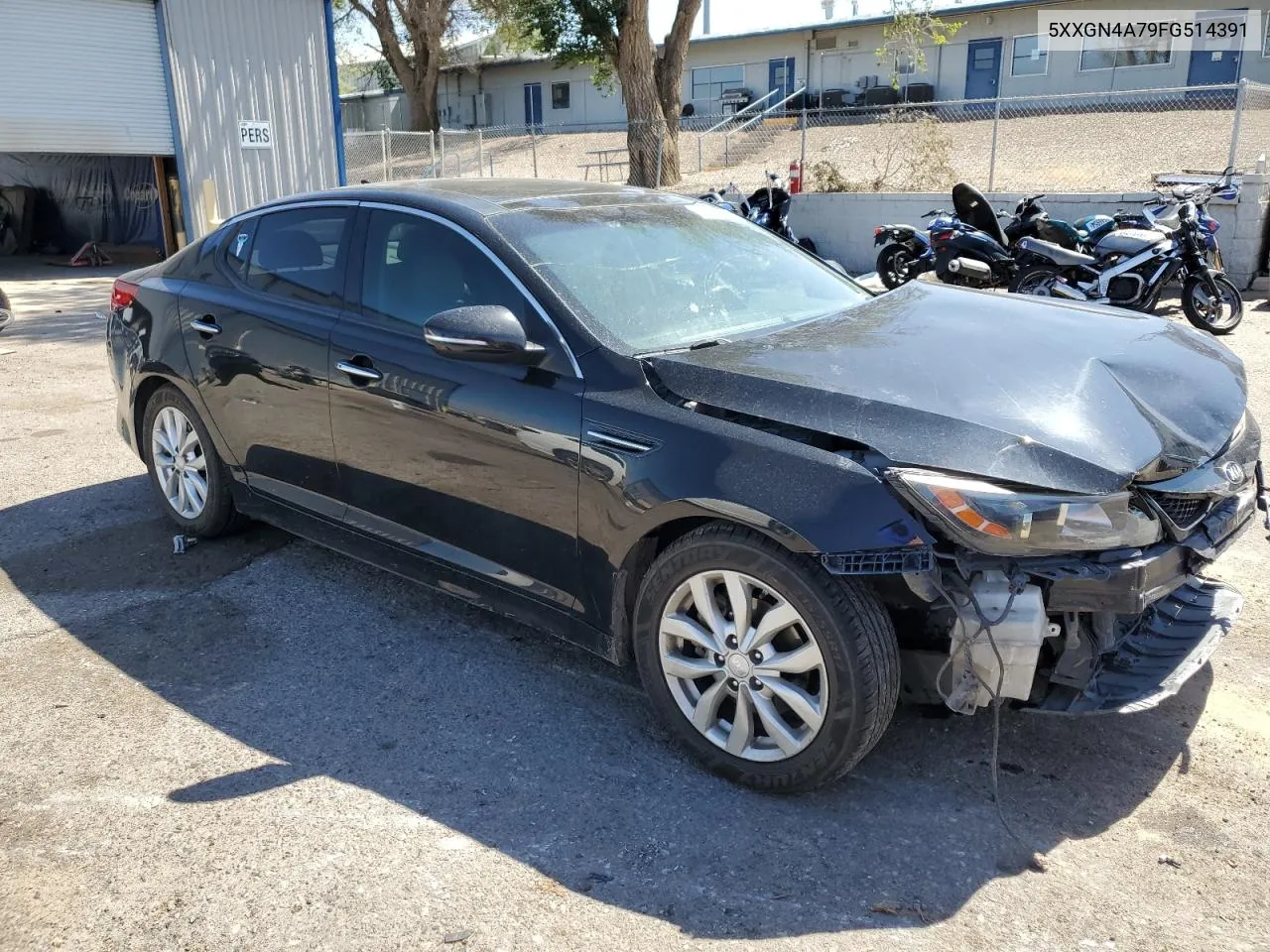 2015 Kia Optima Ex VIN: 5XXGN4A79FG514391 Lot: 64651904