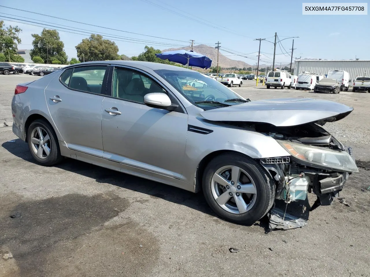 5XXGM4A77FG457708 2015 Kia Optima Lx