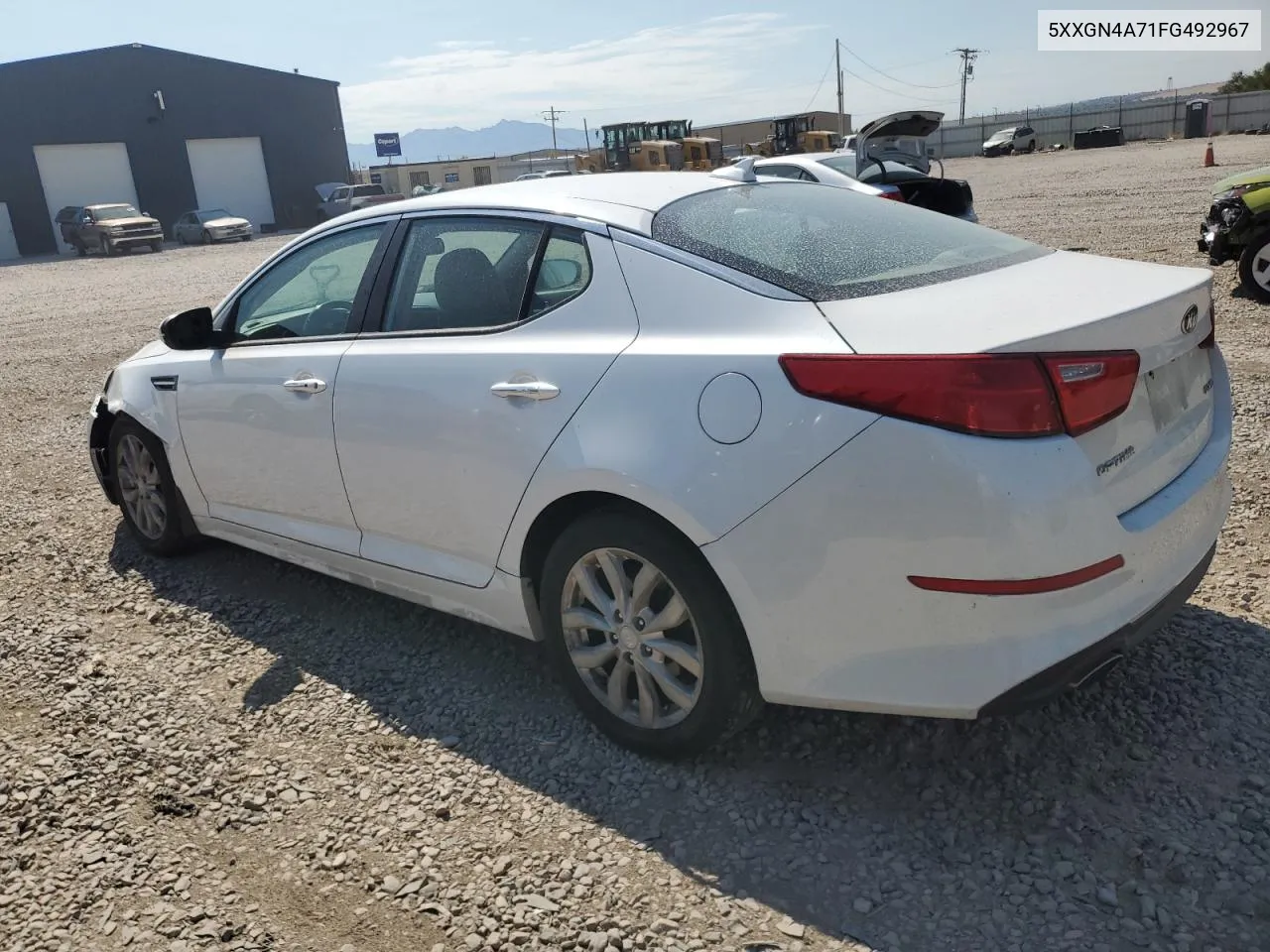 2015 Kia Optima Ex VIN: 5XXGN4A71FG492967 Lot: 64762484