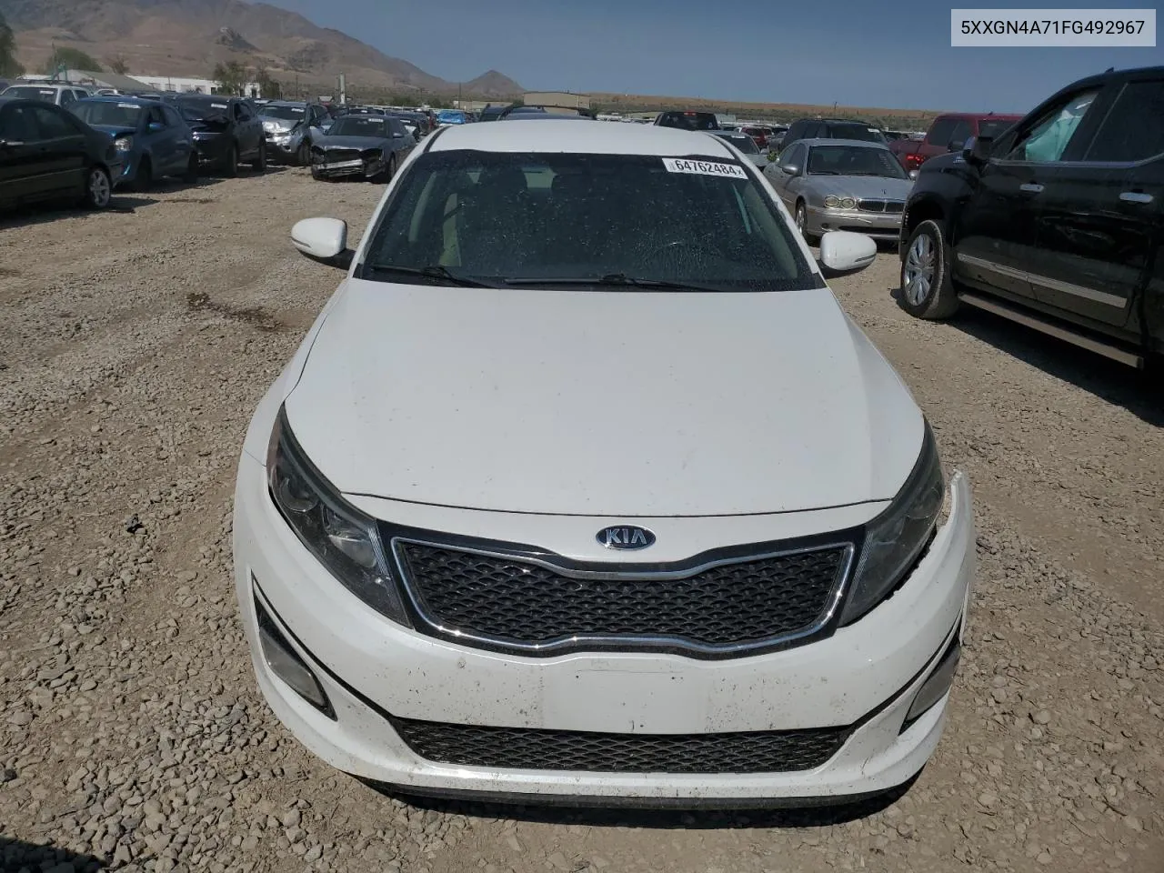 2015 Kia Optima Ex VIN: 5XXGN4A71FG492967 Lot: 64762484