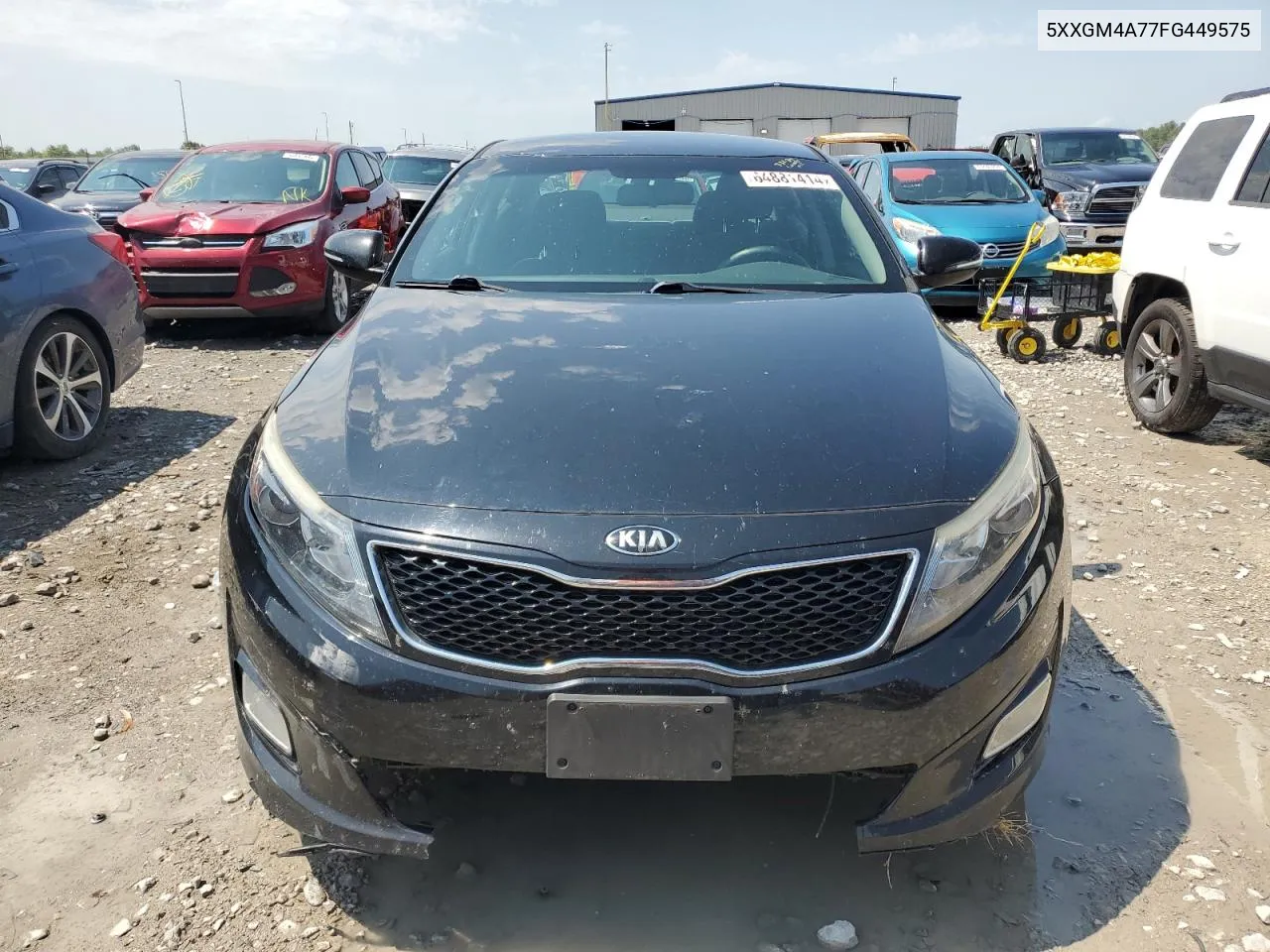 2015 Kia Optima Lx VIN: 5XXGM4A77FG449575 Lot: 64881414