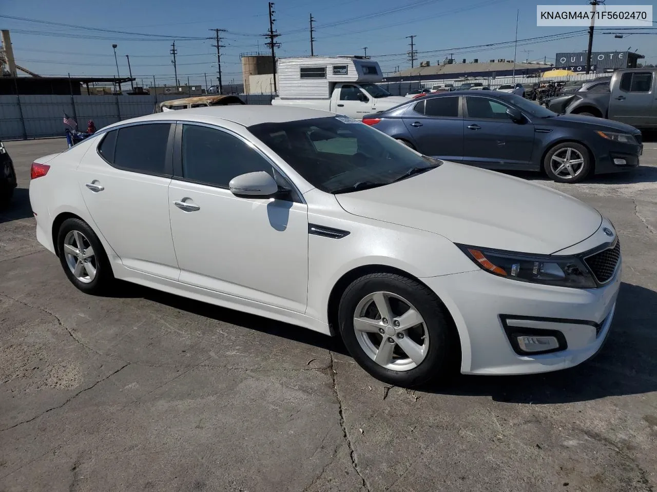 2015 Kia Optima Lx VIN: KNAGM4A71F5602470 Lot: 65040974