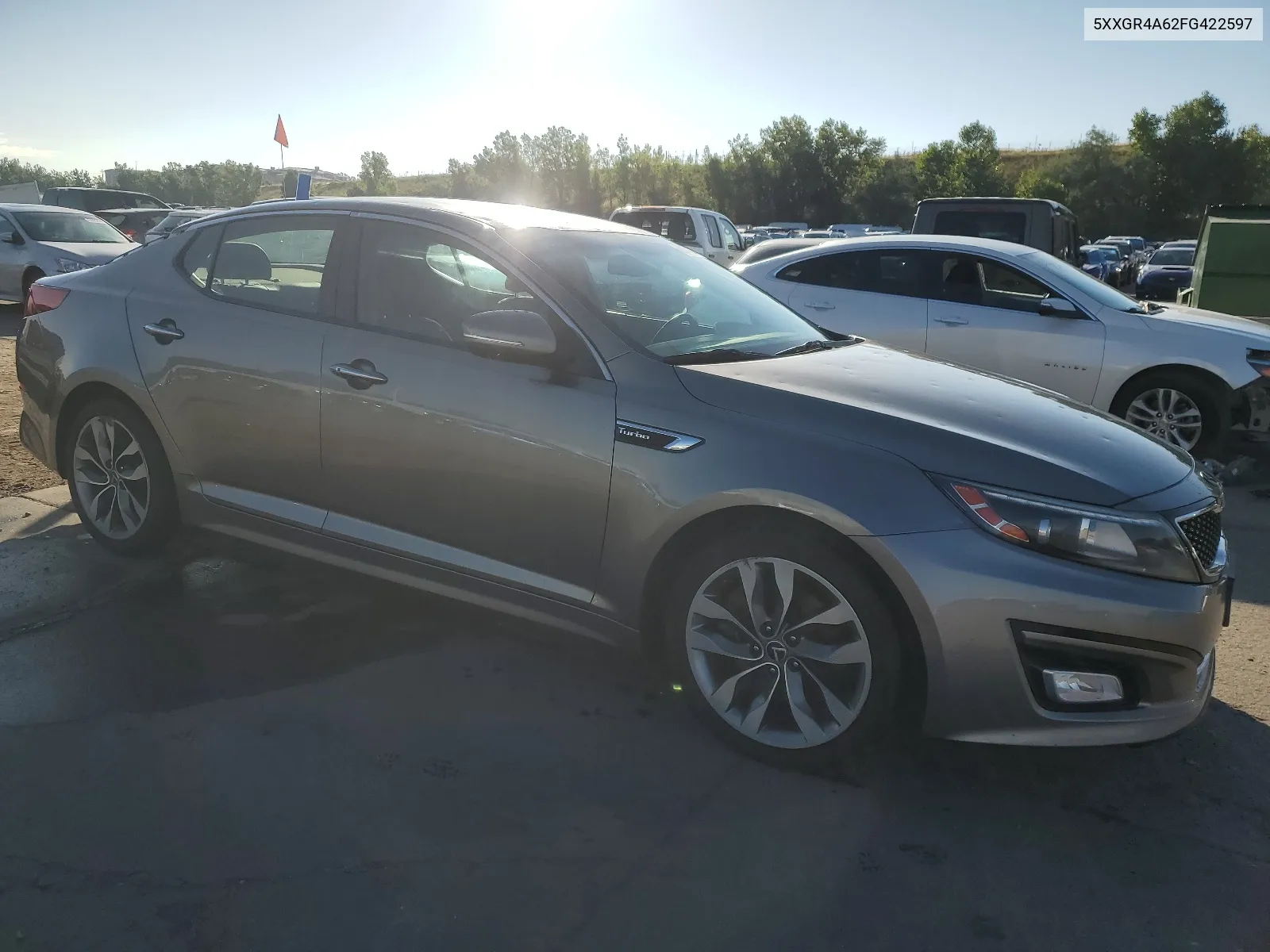 2015 Kia Optima Sx VIN: 5XXGR4A62FG422597 Lot: 65048234