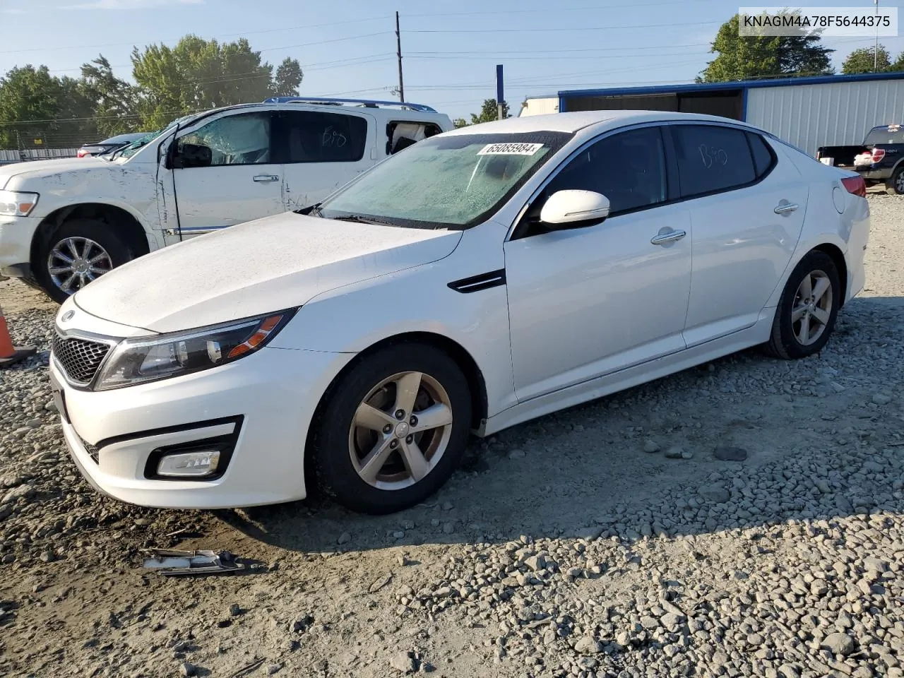 2015 Kia Optima Lx VIN: KNAGM4A78F5644375 Lot: 65085984