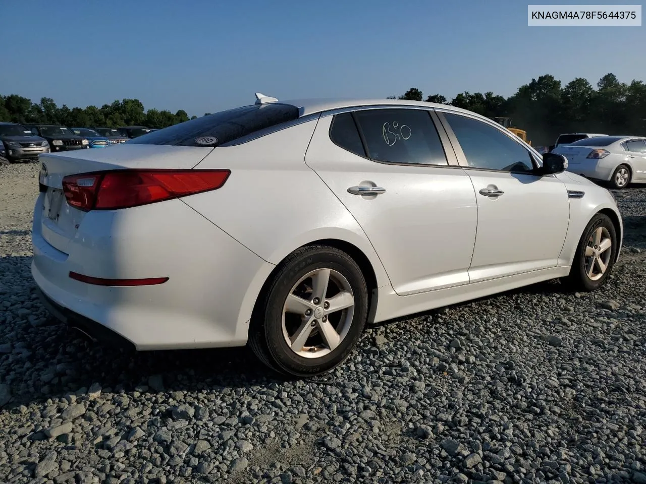 KNAGM4A78F5644375 2015 Kia Optima Lx