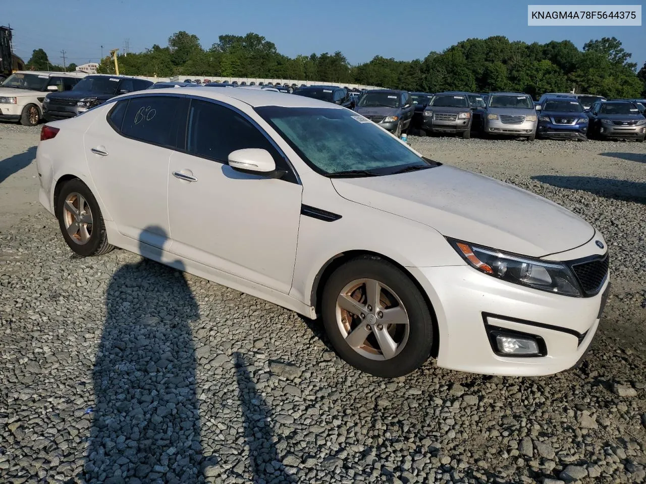 KNAGM4A78F5644375 2015 Kia Optima Lx