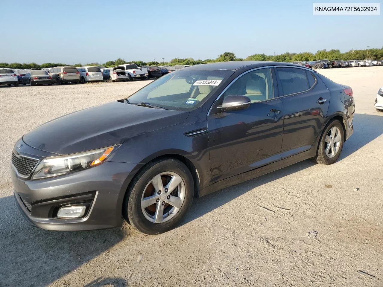 2015 Kia Optima Lx VIN: KNAGM4A72F5632934 Lot: 65135044