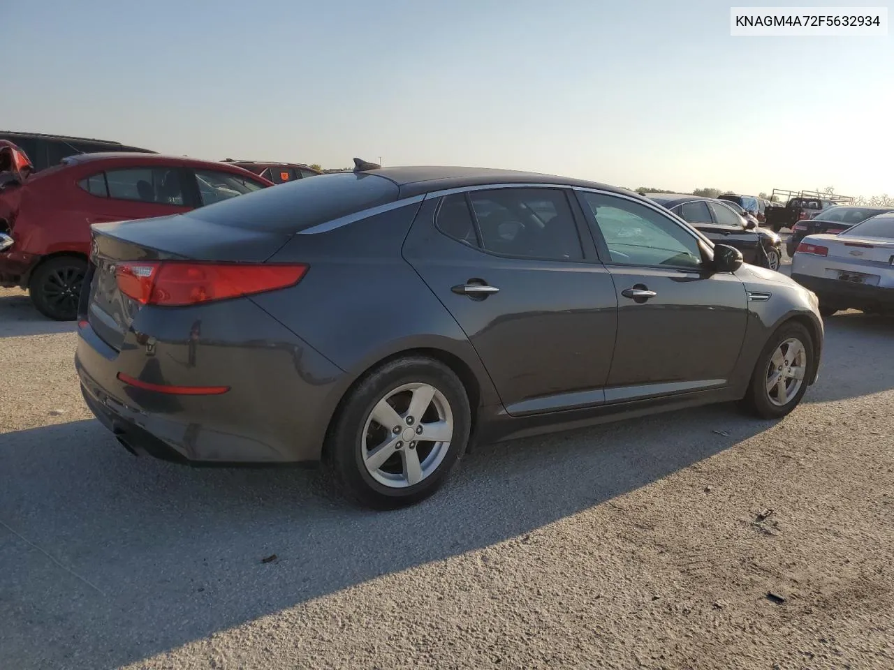 2015 Kia Optima Lx VIN: KNAGM4A72F5632934 Lot: 65135044