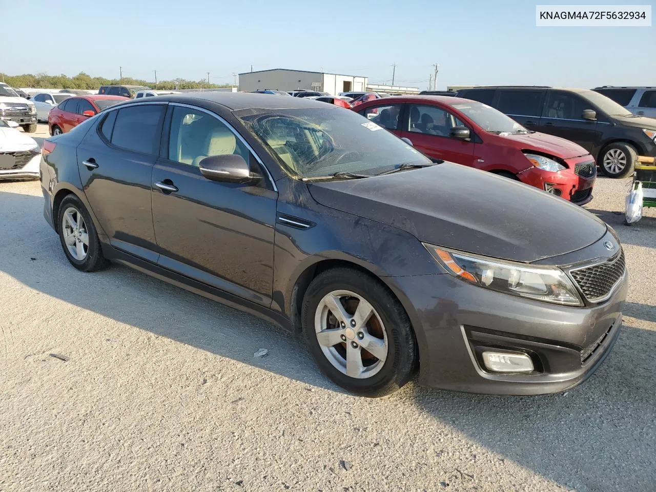 2015 Kia Optima Lx VIN: KNAGM4A72F5632934 Lot: 65135044