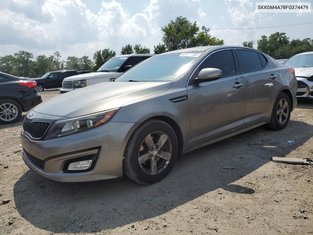 5XXGM4A78FG374479 2015 Kia Optima Lx